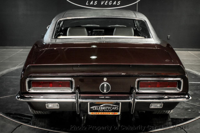 1967 Burgundy Chevrolet Camaro Coupe