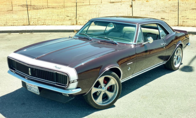 1967 Royal Plum Chevrolet Camaro Coupe
