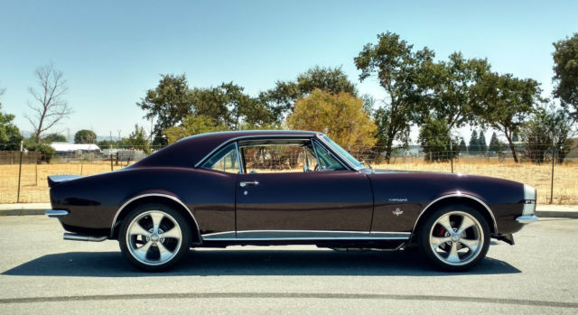 1967 Royal Plum Chevrolet Camaro Coupe