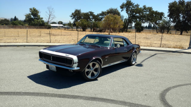 1967 Royal Plum Chevrolet Camaro Coupe