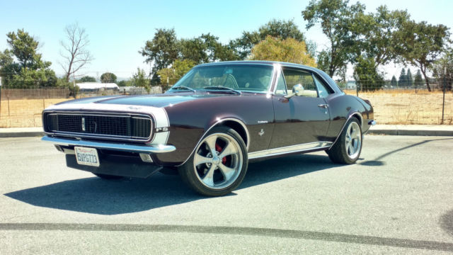 1967 Royal Plum Chevrolet Camaro Coupe