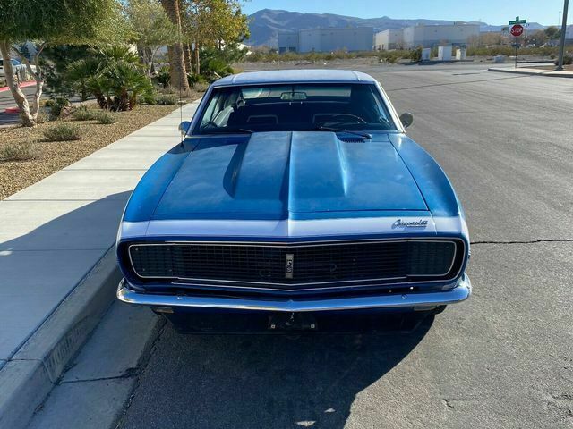 1967 Blue Chevrolet Camaro --