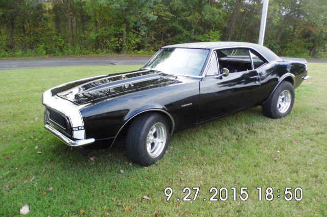 1967 Black Chevrolet Camaro Hardtop