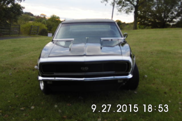 1967 Black Chevrolet Camaro Hardtop