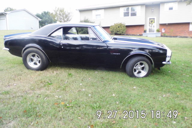 1967 Black Chevrolet Camaro Hardtop