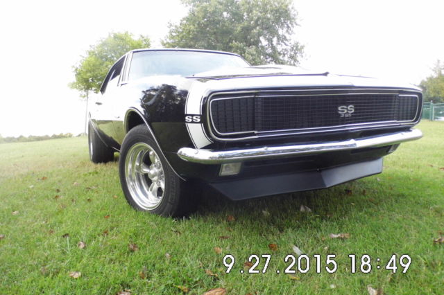 1967 Black Chevrolet Camaro Hardtop
