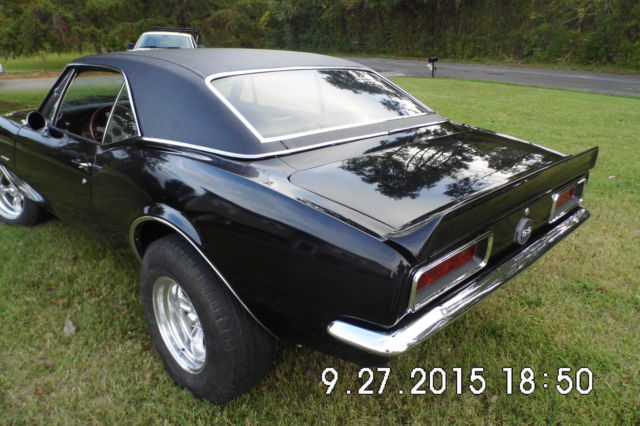 1967 Black Chevrolet Camaro Hardtop