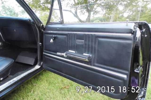 1967 Black Chevrolet Camaro Hardtop