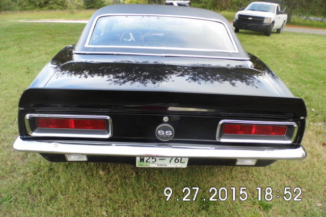1967 Black Chevrolet Camaro Hardtop