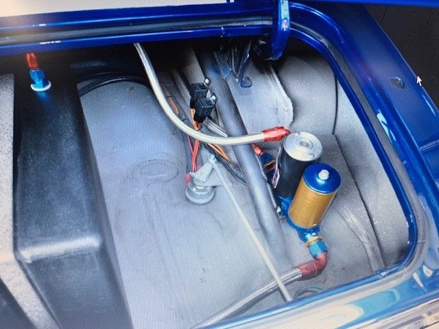 1967 Blue Chevrolet Camaro Coupe