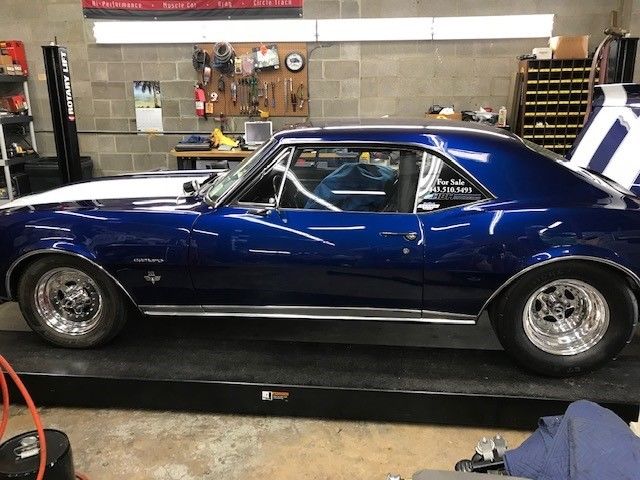 1967 Blue Chevrolet Camaro Coupe