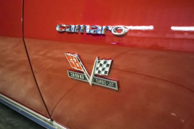 1967 Red Chevrolet Camaro --