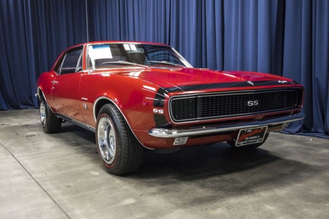 1967 Red Chevrolet Camaro --