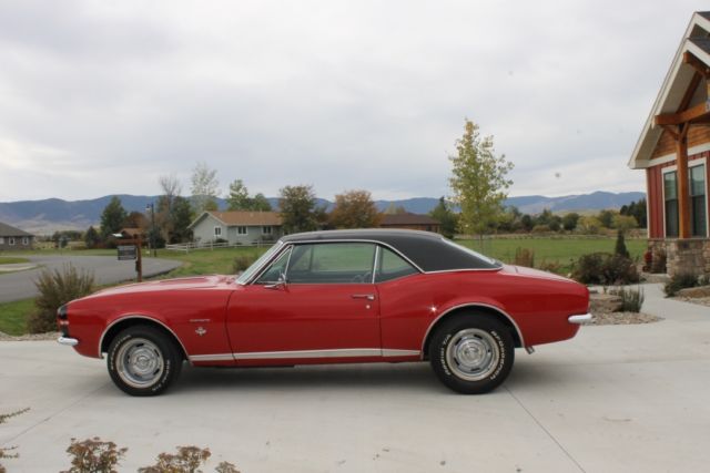 1967 Bolero Red Chevrolet Camaro Coupe