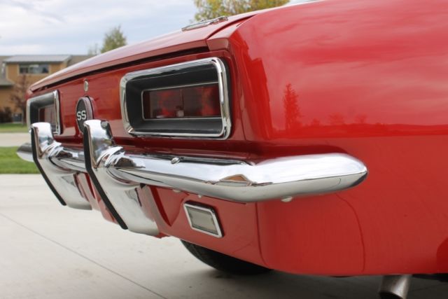 1967 Bolero Red Chevrolet Camaro Coupe