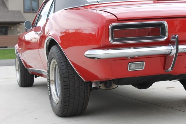 1967 Bolero Red Chevrolet Camaro Coupe