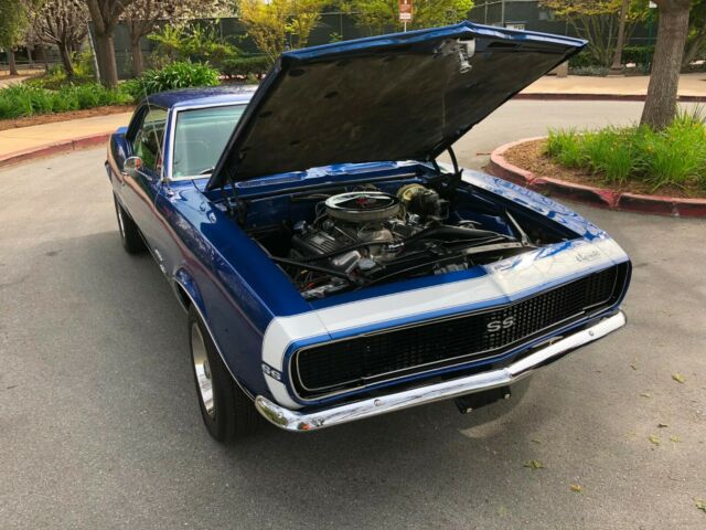 1967 Blue Chevrolet Camaro Coupe