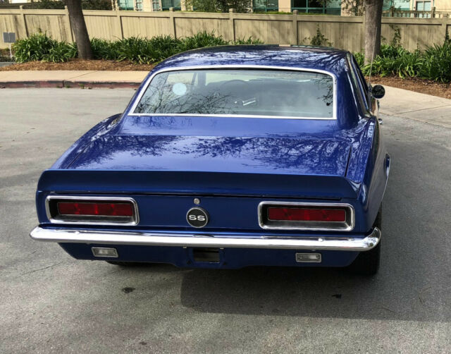 1967 Blue Chevrolet Camaro Coupe