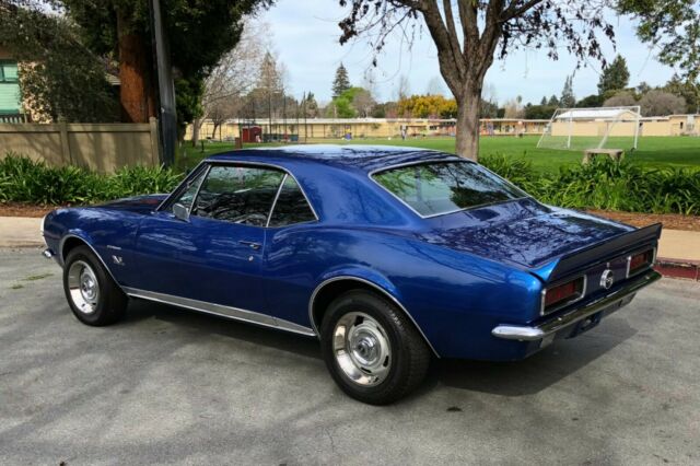 1967 Blue Chevrolet Camaro Coupe