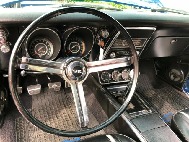 1967 Blue Chevrolet Camaro Coupe