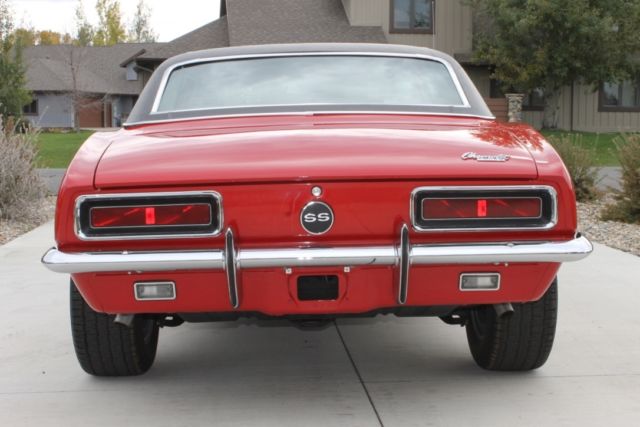 1967 Bolero Red Chevrolet Camaro Coupe