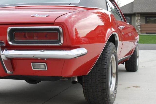 1967 Bolero Red Chevrolet Camaro Coupe