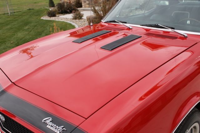 1967 Bolero Red Chevrolet Camaro Coupe