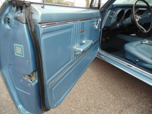 1967 Marina Blue Chevrolet Camaro Coupe