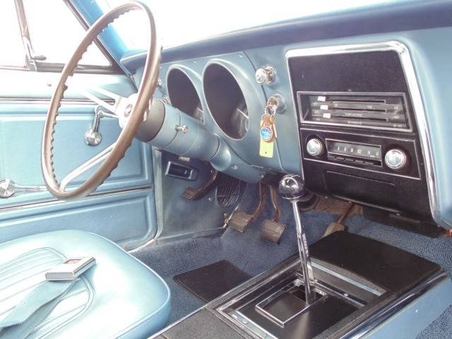 1967 Marina Blue Chevrolet Camaro Coupe