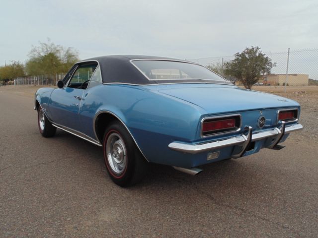 1967 Marina Blue Chevrolet Camaro Coupe