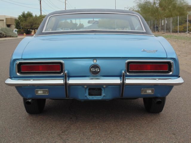 1967 Marina Blue Chevrolet Camaro Coupe
