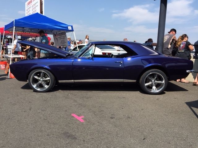 1967 Dark Blue Chevrolet Camaro Coupe
