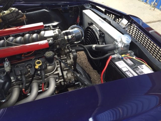 1967 Dark Blue Chevrolet Camaro Coupe