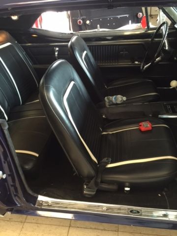 1967 Dark Blue Chevrolet Camaro Coupe