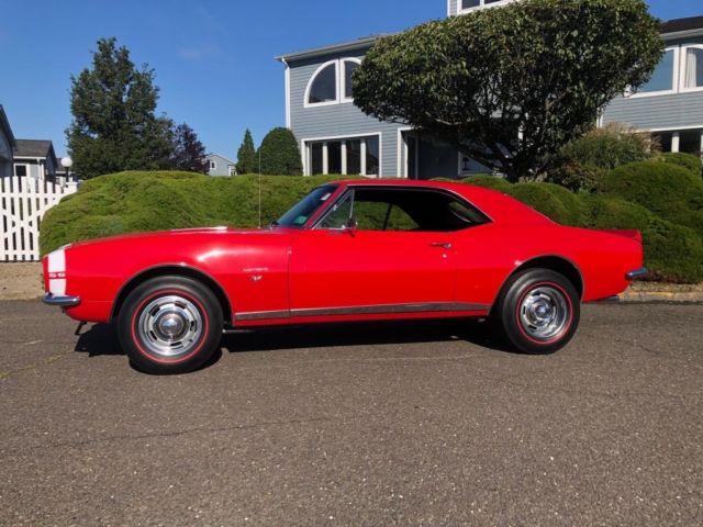 1967 Red Chevrolet Camaro Coupe