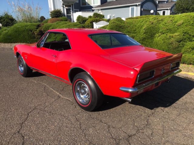 1967 Red Chevrolet Camaro Coupe