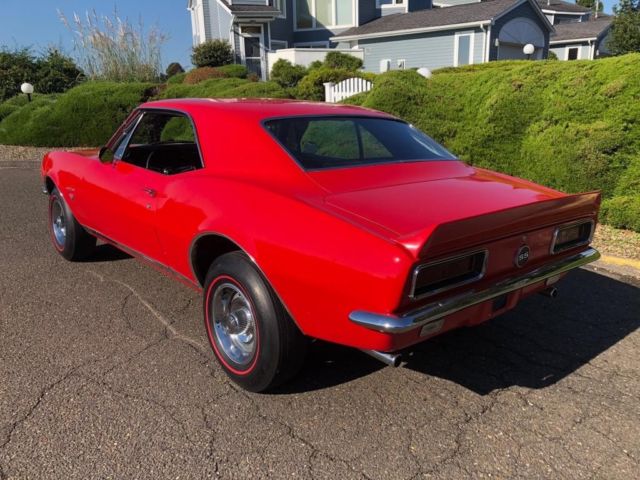 1967 Red Chevrolet Camaro Coupe