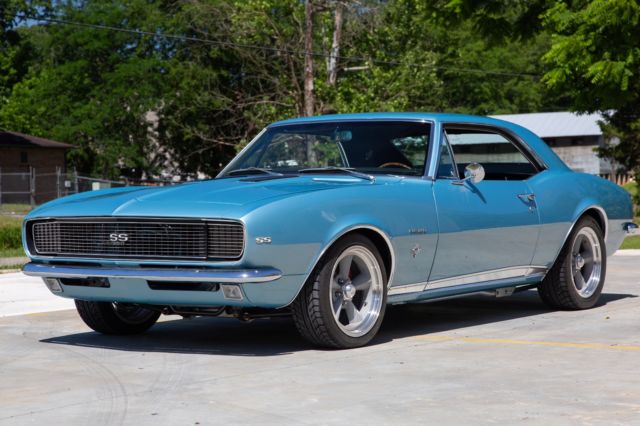 1967 Blue Chevrolet Camaro Coupe