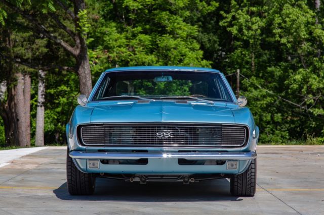 1967 Blue Chevrolet Camaro Coupe