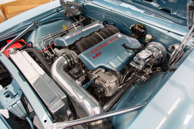 1967 Blue Chevrolet Camaro Coupe