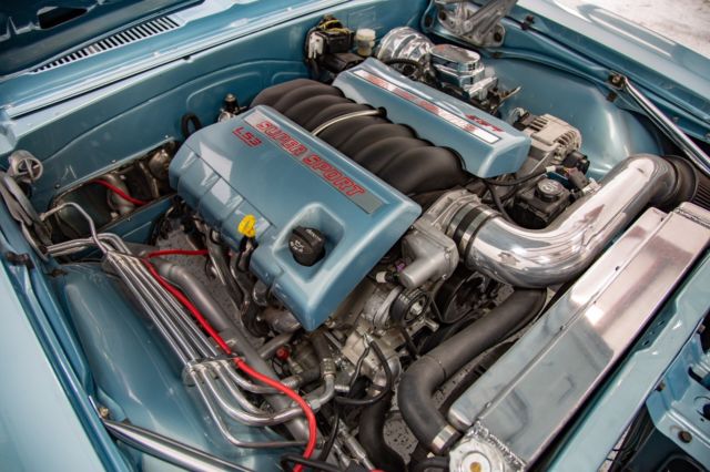 1967 Blue Chevrolet Camaro Coupe