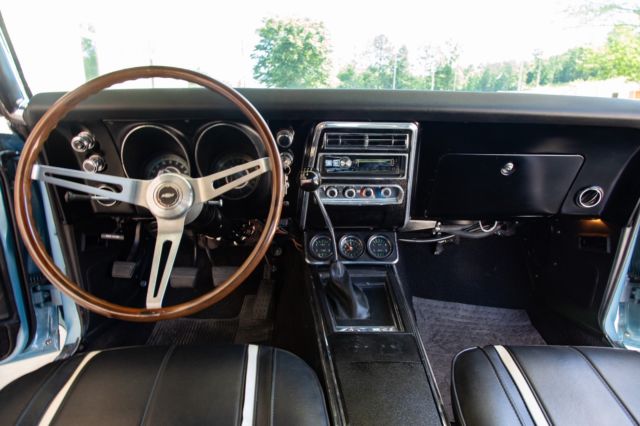 1967 Blue Chevrolet Camaro Coupe