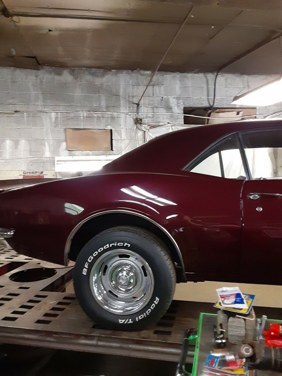 1967 Red Chevrolet Camaro Sports car