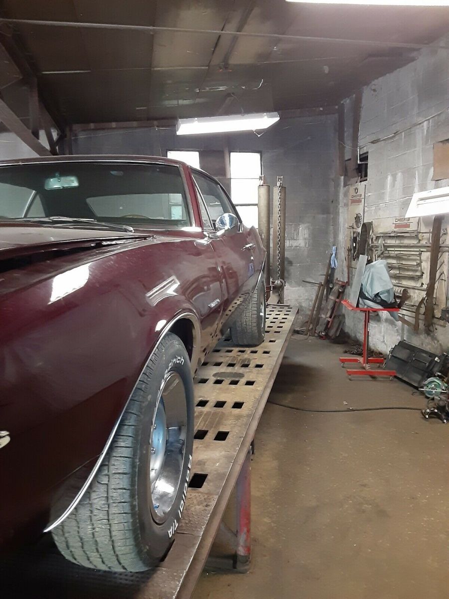 1967 Red Chevrolet Camaro Sports car