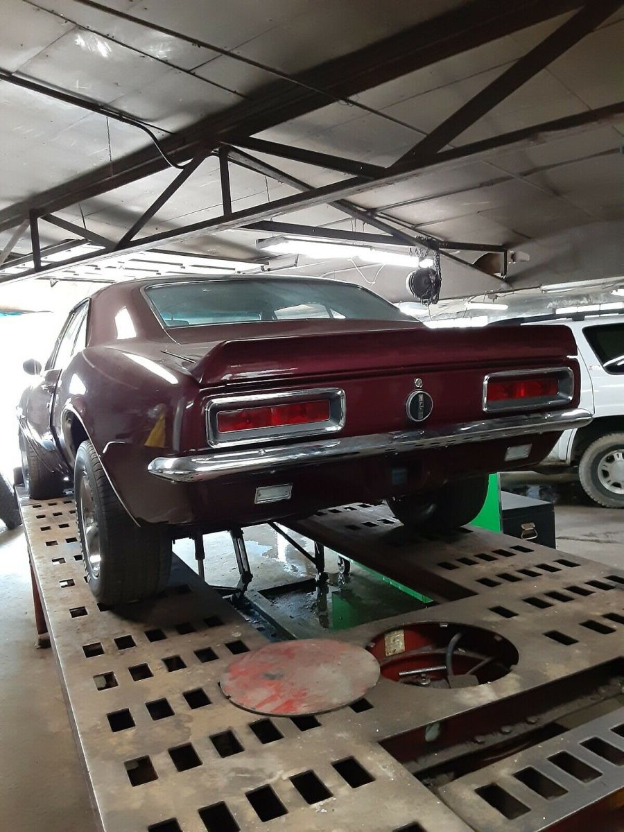 1967 Red Chevrolet Camaro Sports car