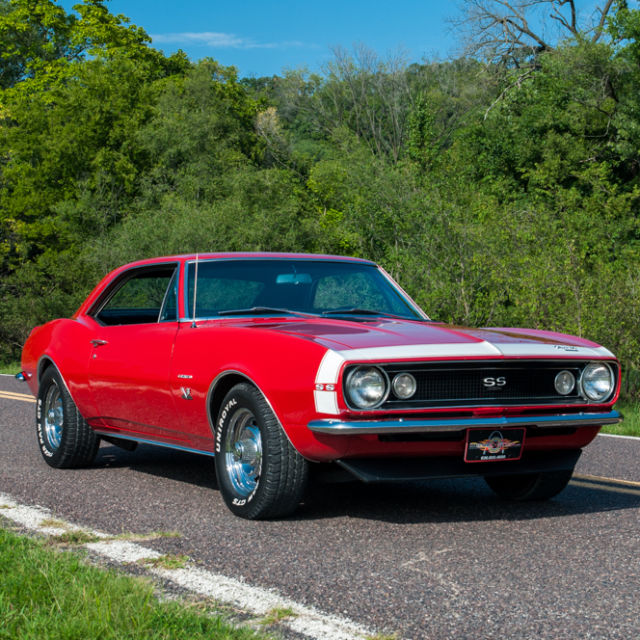 1967 Red Chevrolet Camaro Coupe