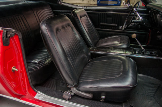 1967 Red Chevrolet Camaro Coupe