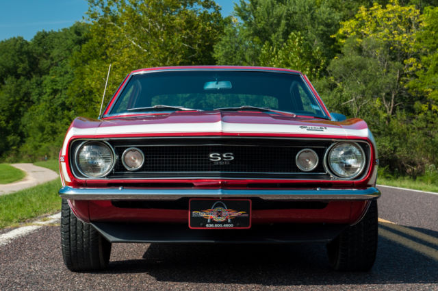 1967 Red Chevrolet Camaro Coupe