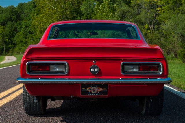1967 Red Chevrolet Camaro Coupe