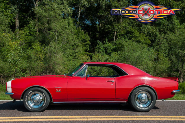 1967 Red Chevrolet Camaro Coupe